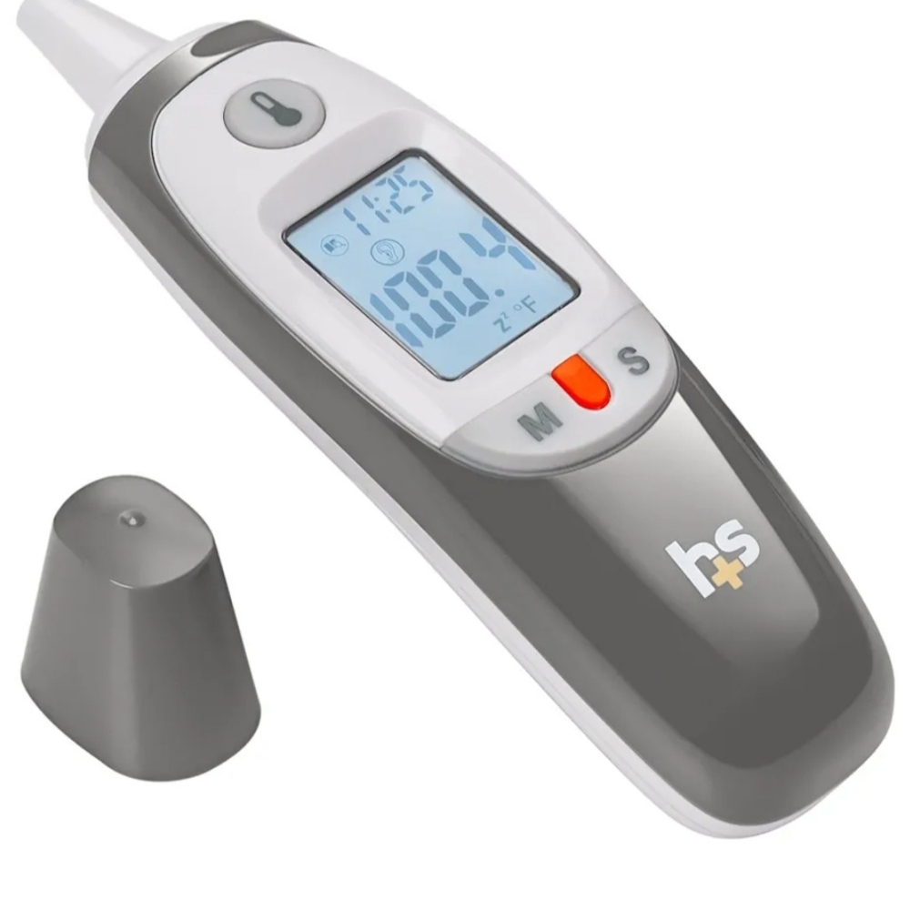 HealthSmart Digital Infrared Ear Thermometer. Visual Fever Alarm. Brand New